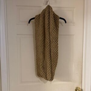 Old Navy Tan Knit Infinity Scarf